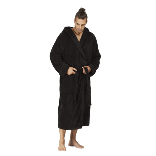 Men's Full Lenght Large Hooded Full Bath Robe