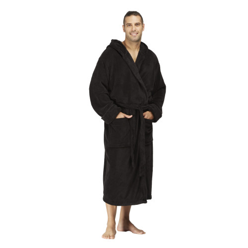 Men's Full Lenght Large Hooded Full Bath Robe