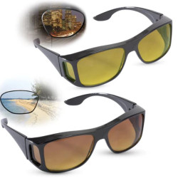 ClearVision HD Glasses Combo - Set of 2 Day and Night Vision