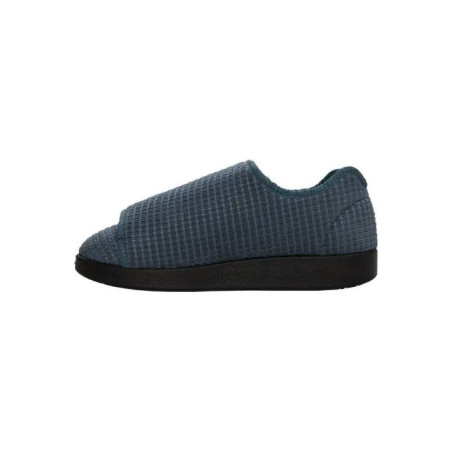 Mens extra wide slip on slippers sale