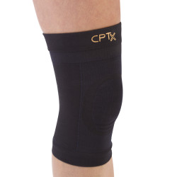 Copper Fiber Embedded Knee Support Compression Sleeve