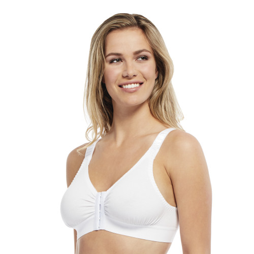 Adjustable Wirefree Front Closure Cotton Comfort Bra